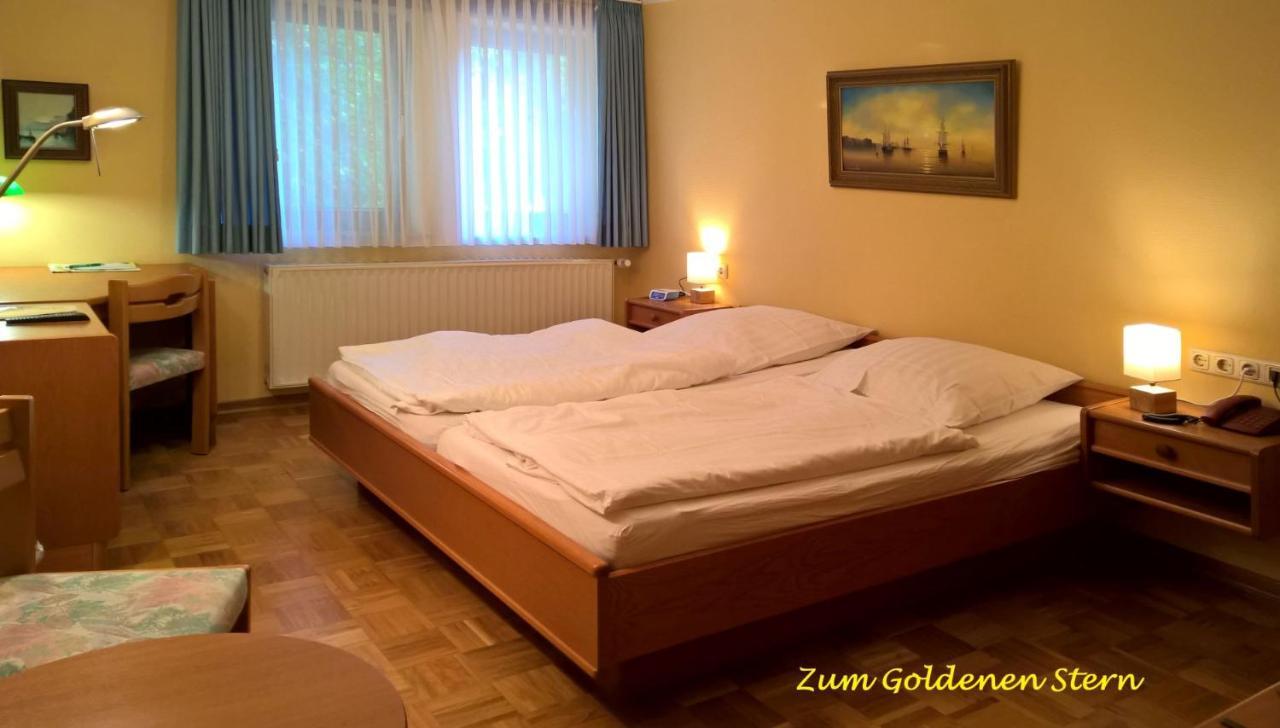 Hotel-Restaurant Zum Goldenen Stern Großalmerode Buitenkant foto
