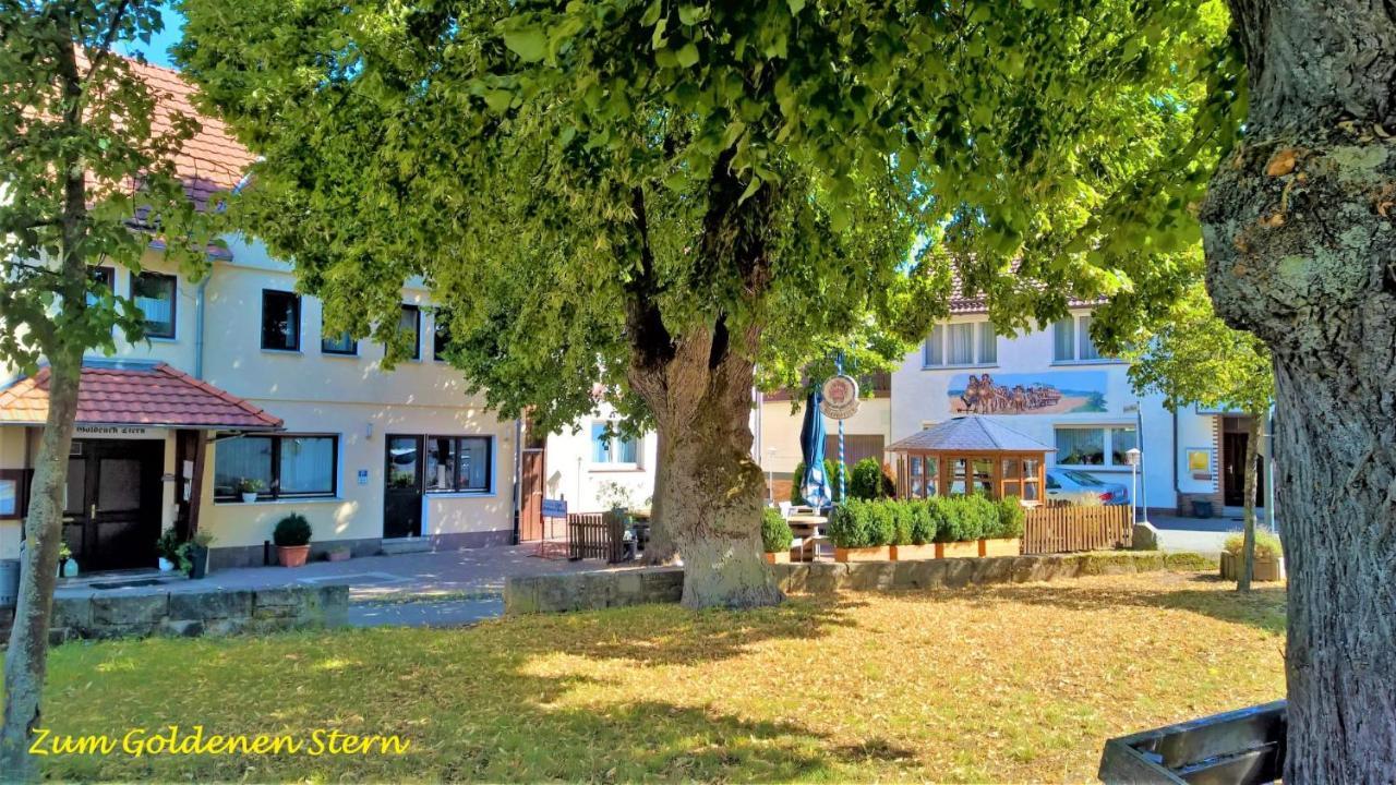 Hotel-Restaurant Zum Goldenen Stern Großalmerode Buitenkant foto