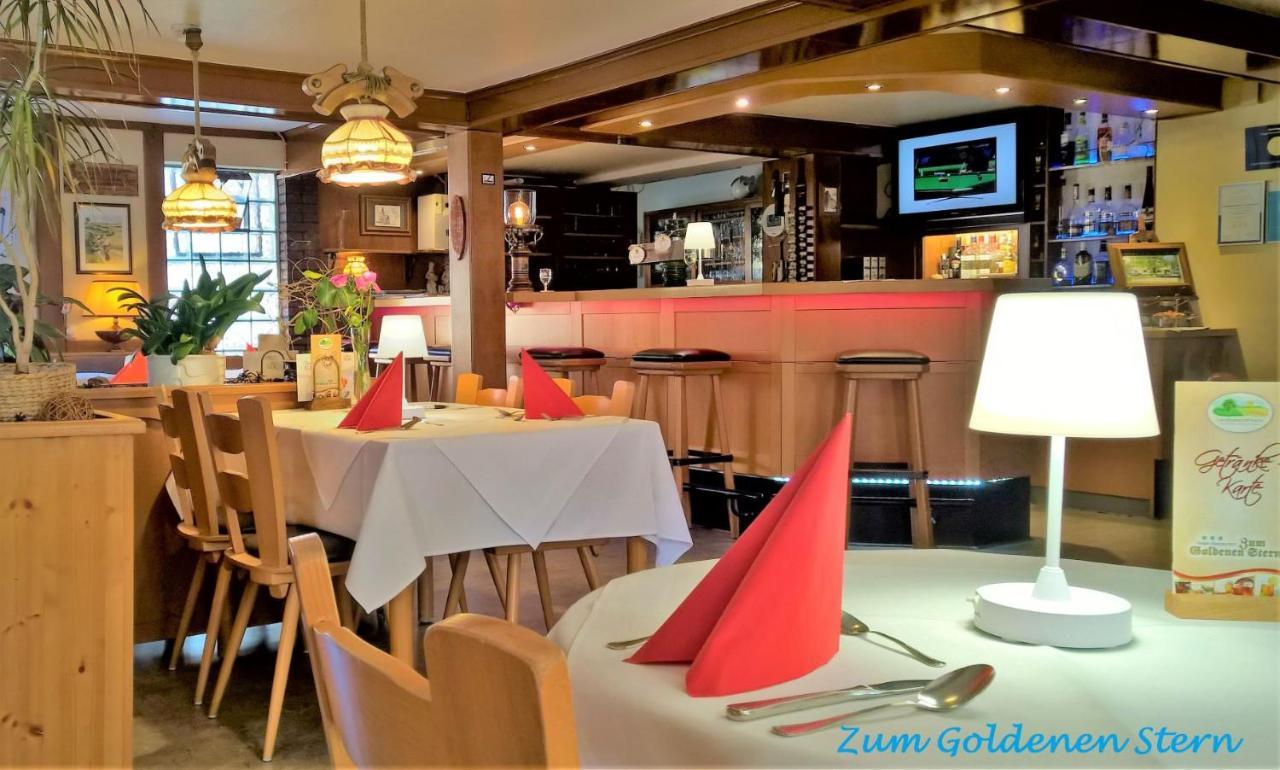 Hotel-Restaurant Zum Goldenen Stern Großalmerode Buitenkant foto